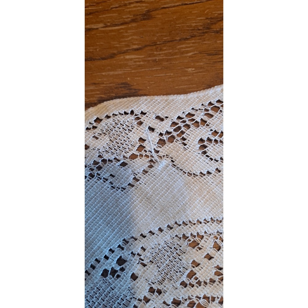 12 Quaker Lace oval placemats cotton poly blend - Picture 6 of 7